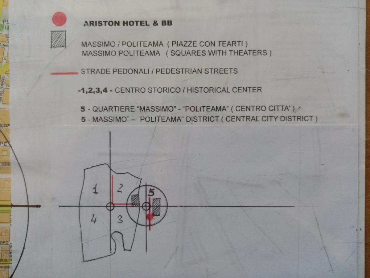 Ariston Petit Hotel Palermo Bagian luar foto