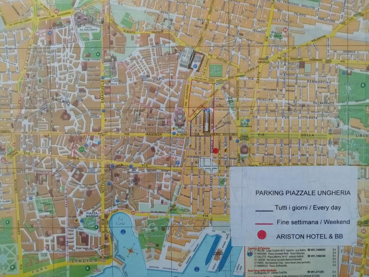Ariston Petit Hotel Palermo Bagian luar foto